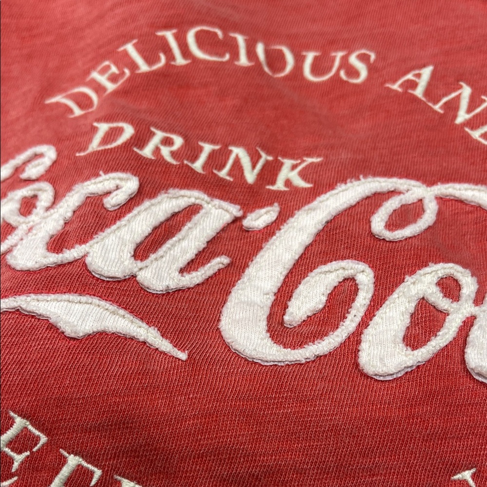 Lucky Brand Red Coca-Cola Graphic Short Sleeve Tee
